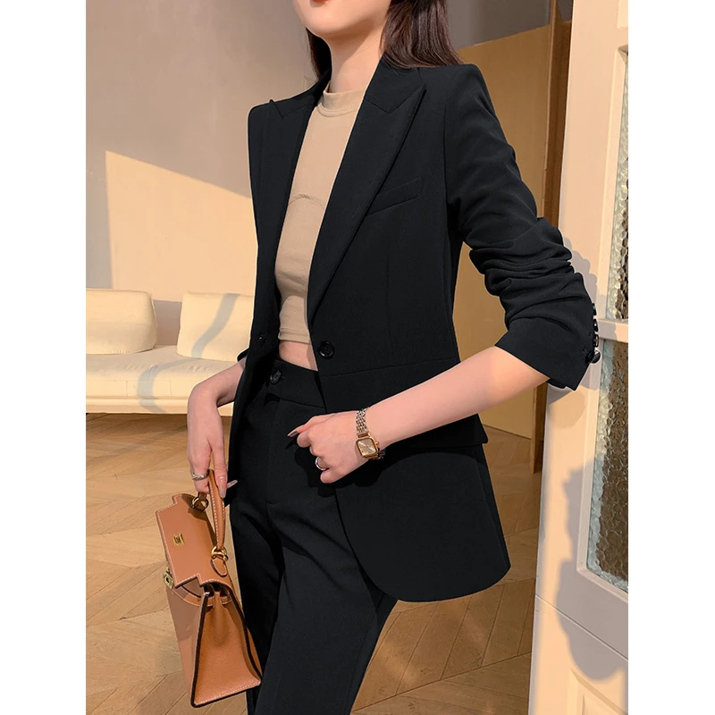 【高端气质】西装套装女正装总裁职业装OL休闲女神范经理西服外套
