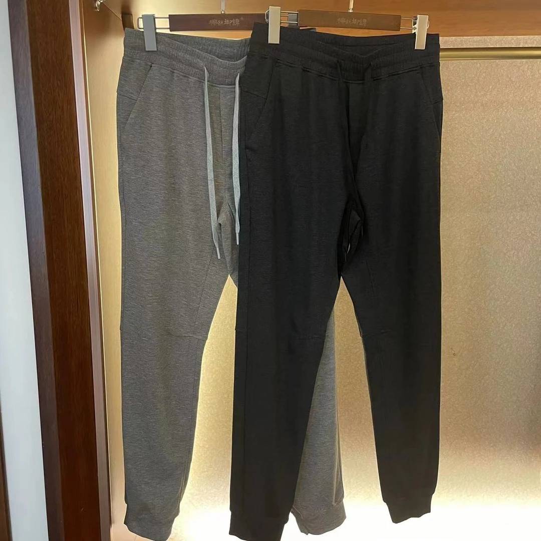 櫟丝御锦天然柞蚕丝男士休闲运动裤卫裤钟哥自留推荐9622C136