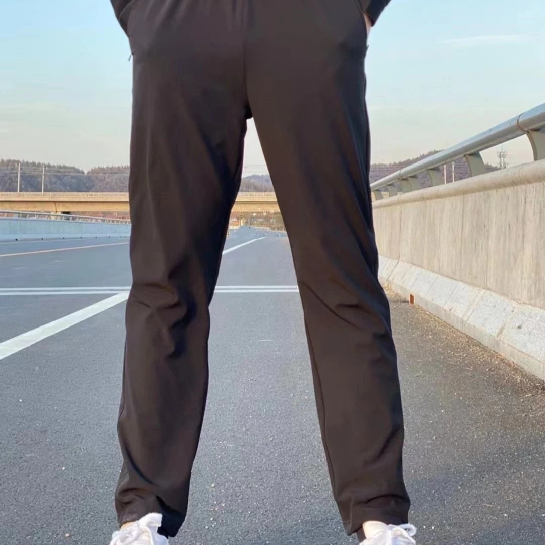 櫟丝御锦天然柞蚕丝绒男女同款厚保暖裤加绒外穿运动休闲 9619048