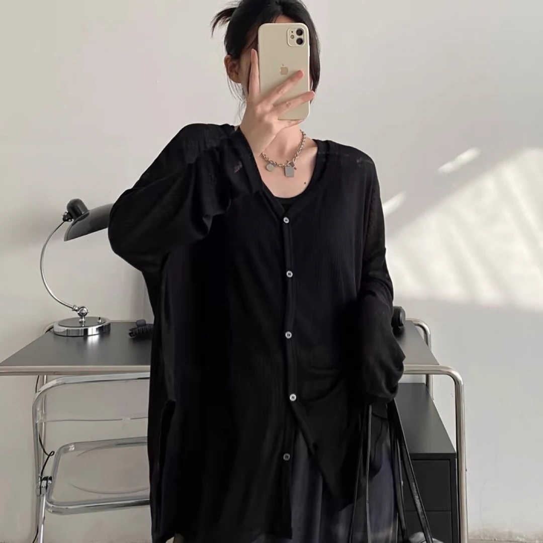 【大轩家爆款】H247夏季新款 自制款 大版气质显瘦休闲百搭开衫