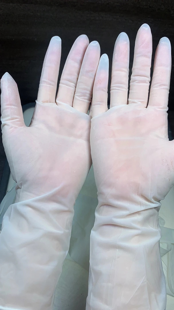 食品级丁晴揉面洗碗手套