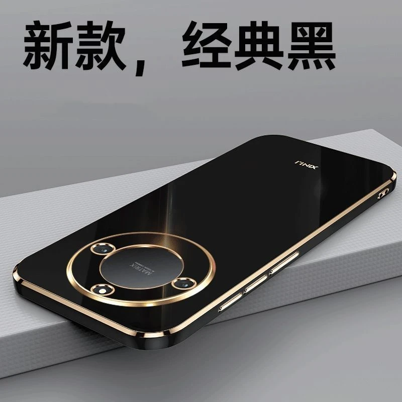 荣耀X50手机壳曲屏honorx50新款保护套ALI-AN00男高级耐脏软外壳