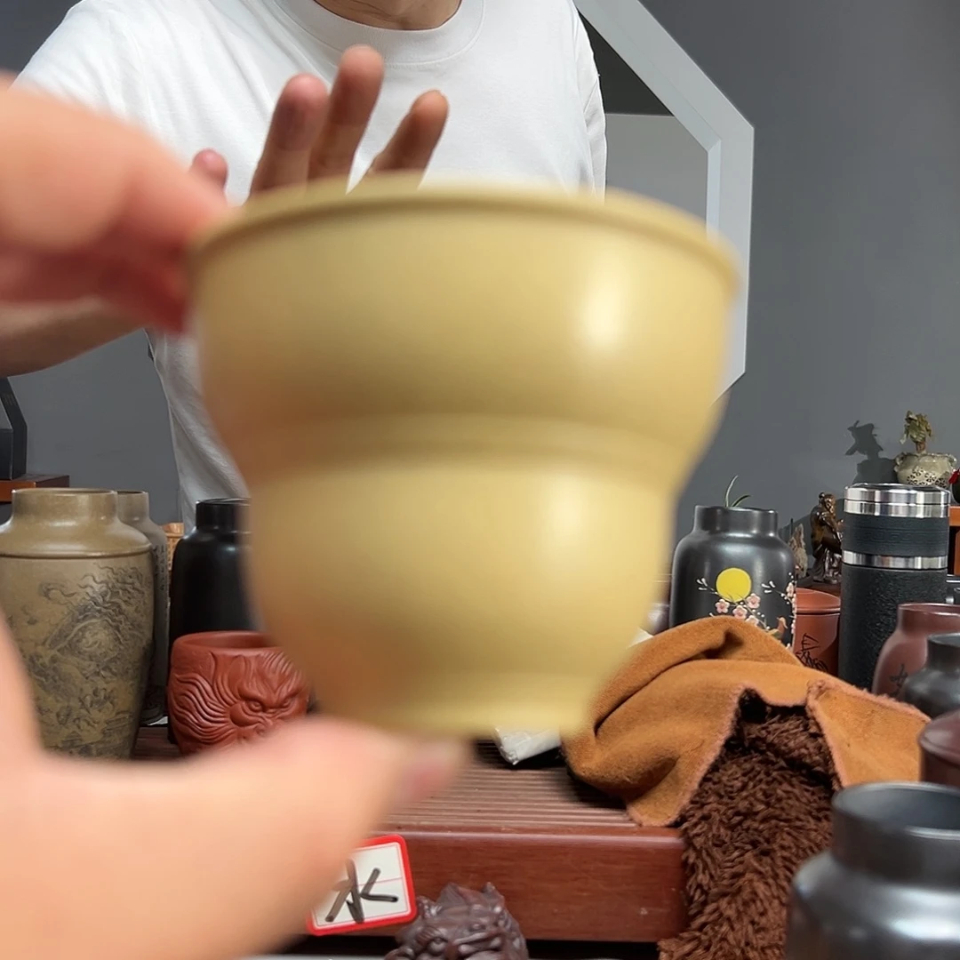 紫砂茶叶罐精品紫砂随行杯