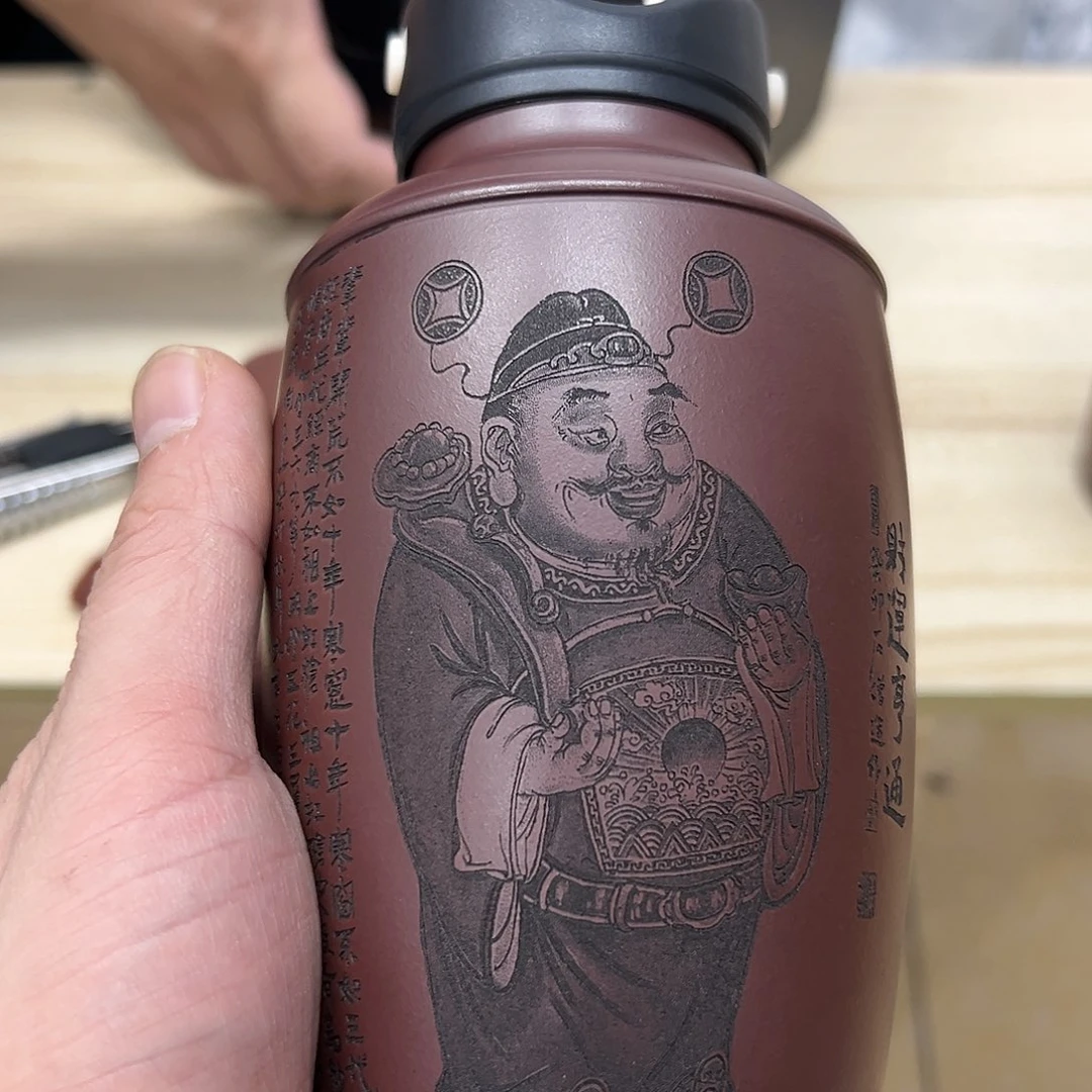 紫砂茶叶罐精品紫砂随行杯