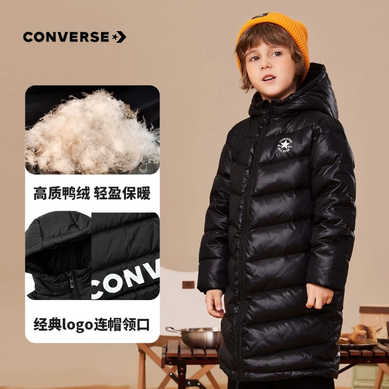 Converse匡威童装男女童长款保暖羽绒服CNVN-HO-D055