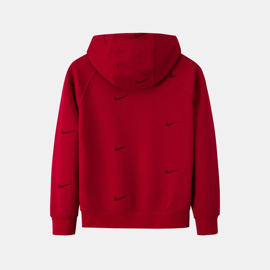 【童装旗舰】Nike耐克童装针织秋冬套头宽松加绒卫衣NKB-PO-H632