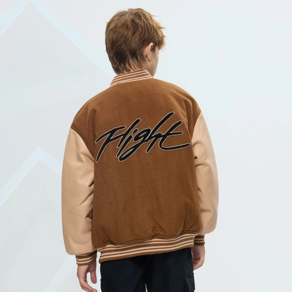 AIR JORDAN休闲时尚男童秋冬新款夹克大童针织夹克JDN-HOC486