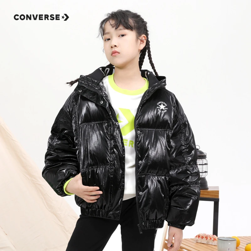 【童装旗舰】Converse匡威童装男女童短款羽绒服外套CNVG-HO-C039