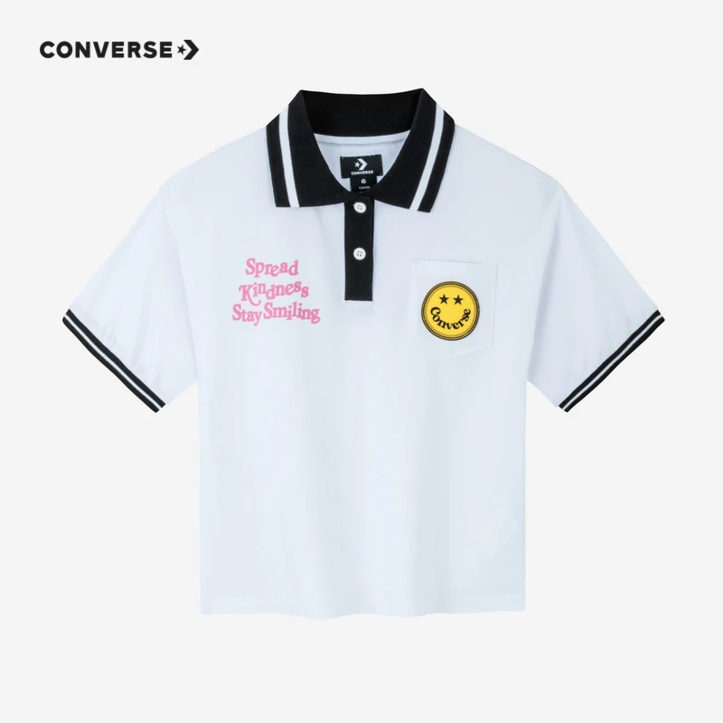 【童装旗舰】Converse 匡威儿童童装男女童短袖POLO CNVG-PL-D639
