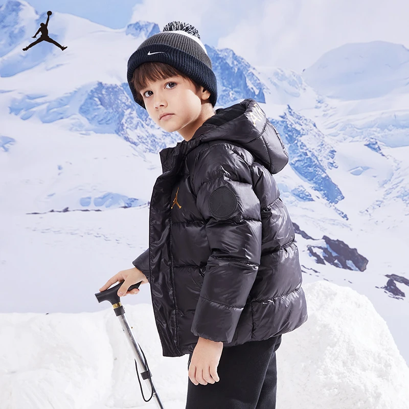 AirJordan冬季保暖金标羽绒服儿童羽绒外套JDB-HO-A895