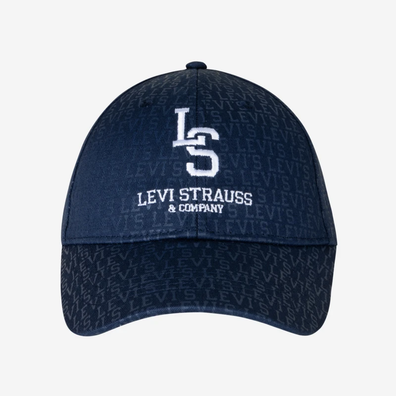 Levi's李维斯儿童男童透气休闲帽中性帽鸭舌帽遮阳帽LAN-HW-8640