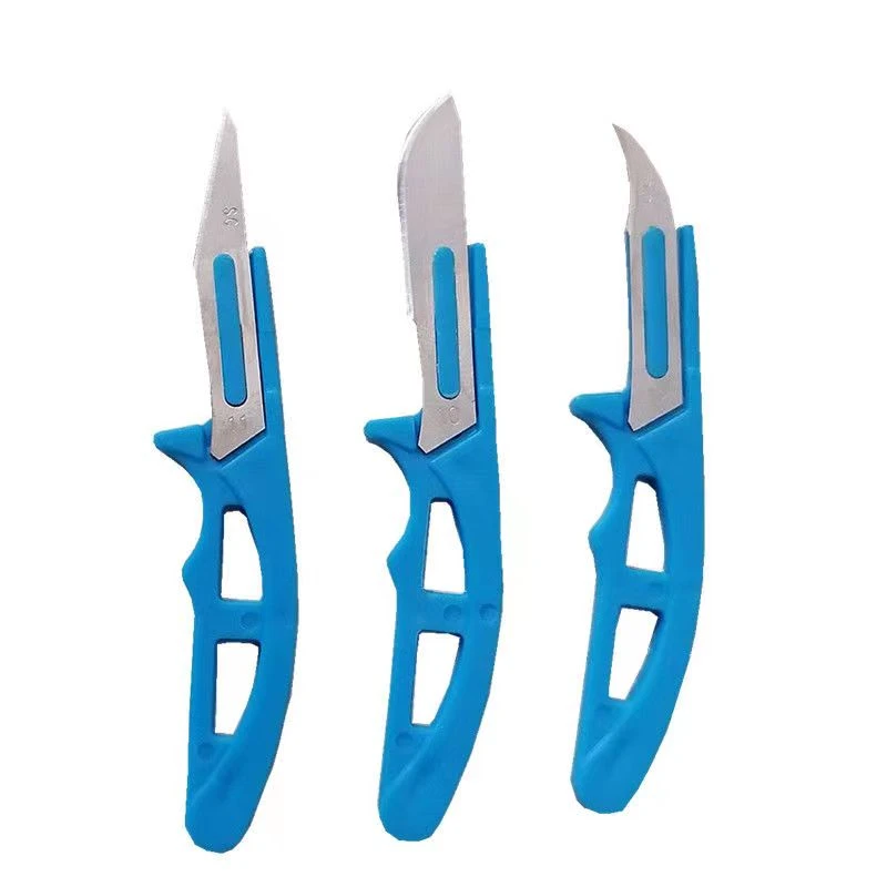 兽用迷你阉割刀一包三把10号11号12号方便好用小巧送刀片