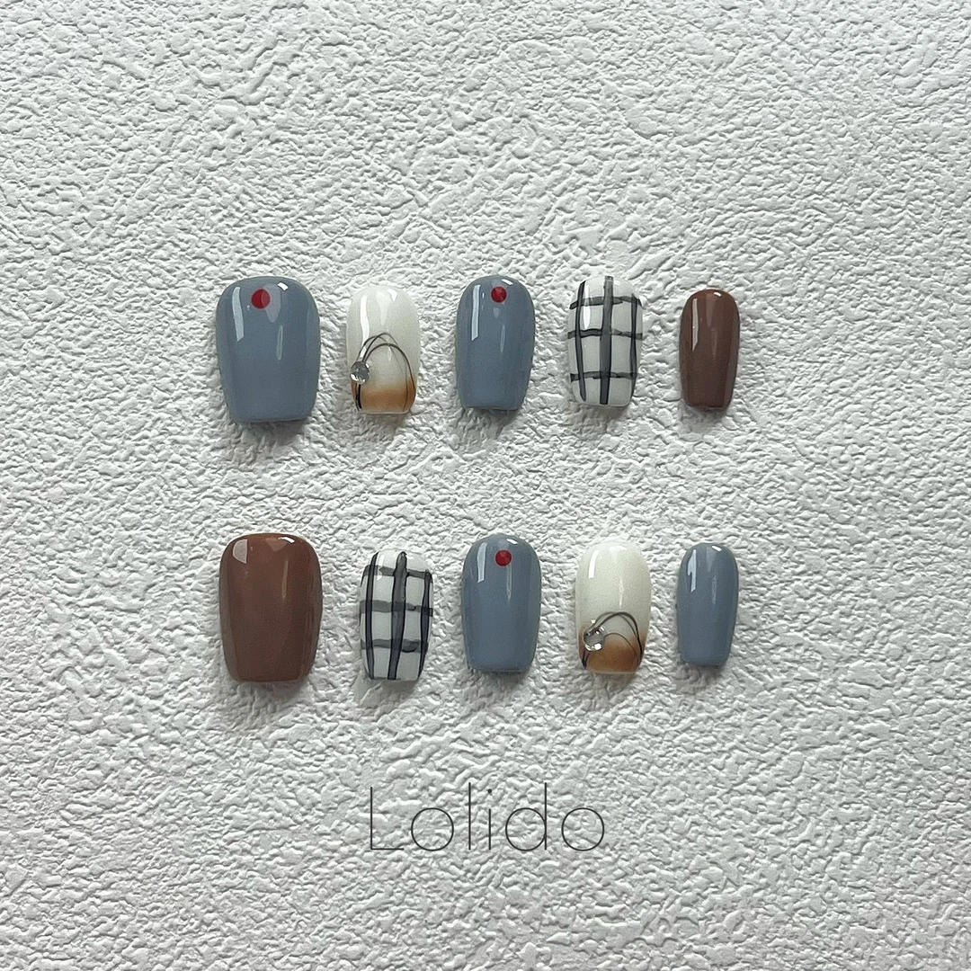 「幽梦」Lolido洛莉朵小众ins纯手工穿戴甲