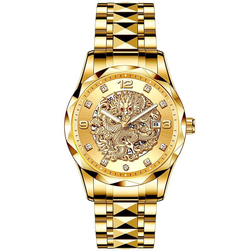 【永胜补贴】全新未使用 潮流百搭真金系列男士时尚腕表-2059