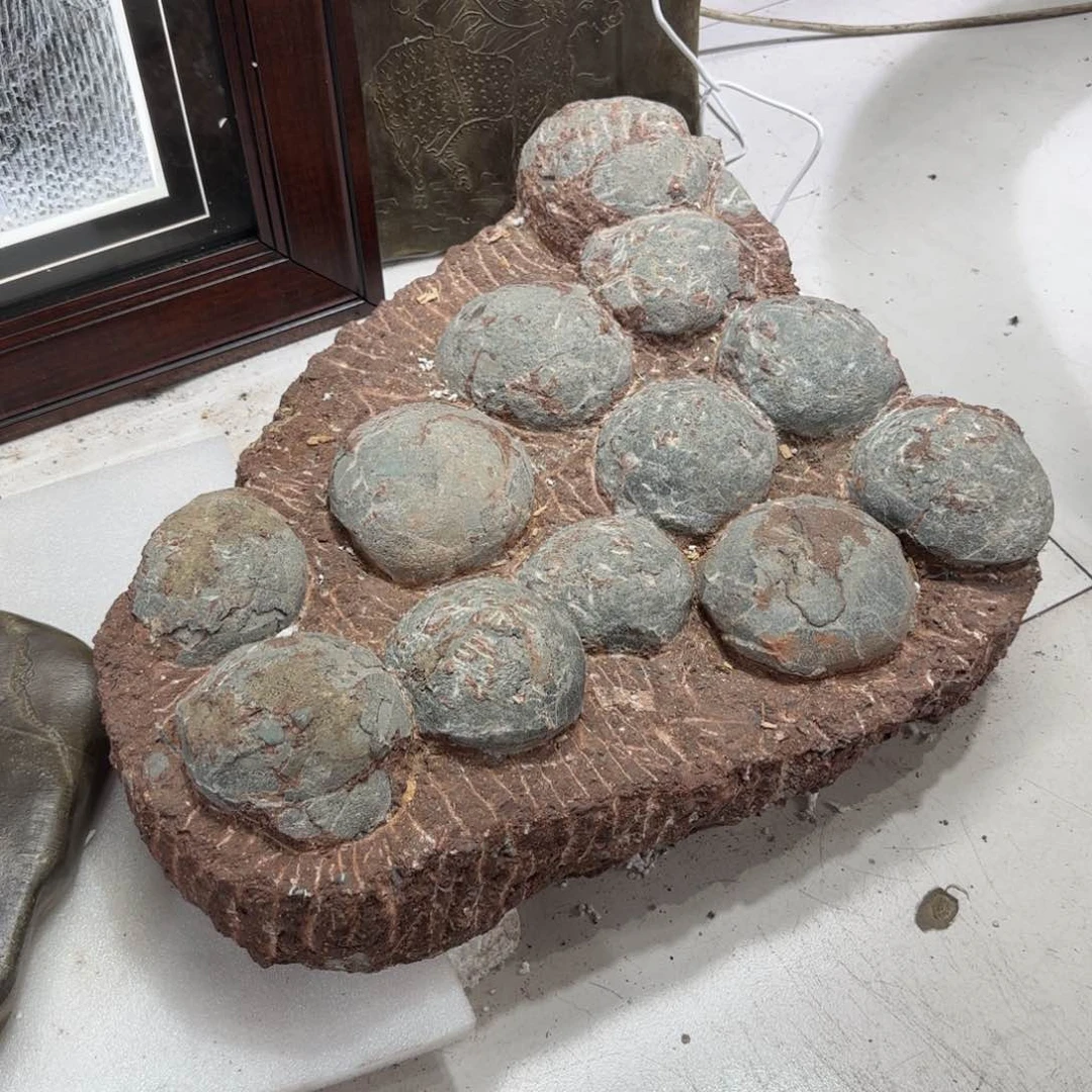 昂*龙丹奇石绿植摆件