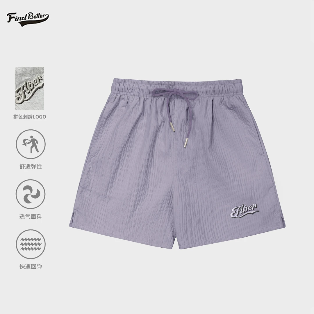 新款春夏季宽松速干户外舒适健身篮球运动 四分短裤-1622