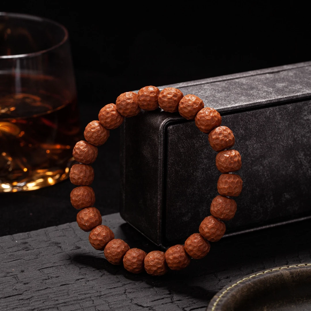 LAOWANG | 猴头雕刻-蛟龙手串11mm-12mm左右（7号）