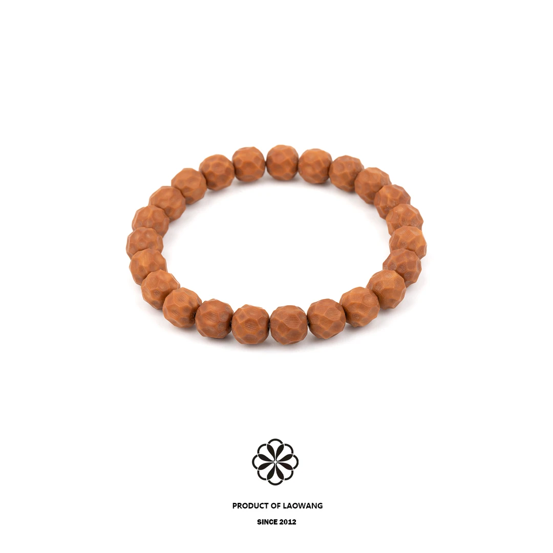 猴头核桃*雕刻款锤纹无相手串（17号）