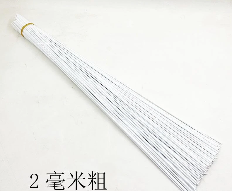 DIY手工二号花杆白色