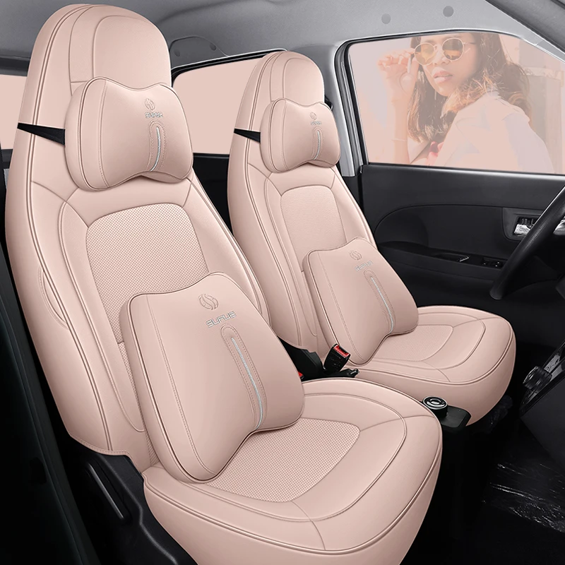 凌宝BOX专用 后排靠背全包 皮麻四季新款专车定制凌宝BOX