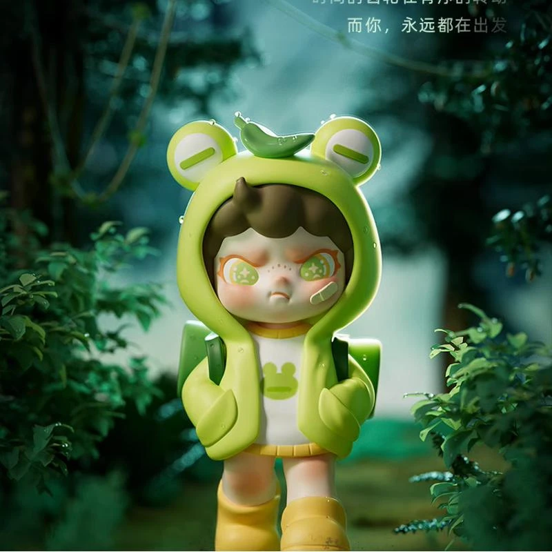【拆盒】DORA 丛林法则系列盲盒潮玩