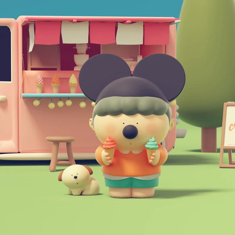 【拆盒】大美术馆是心动啊系列盲盒潮玩