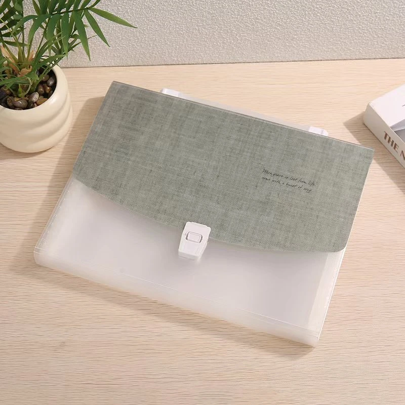 手提式多功能文件夹，学生试卷大容量防水十三格收纳包