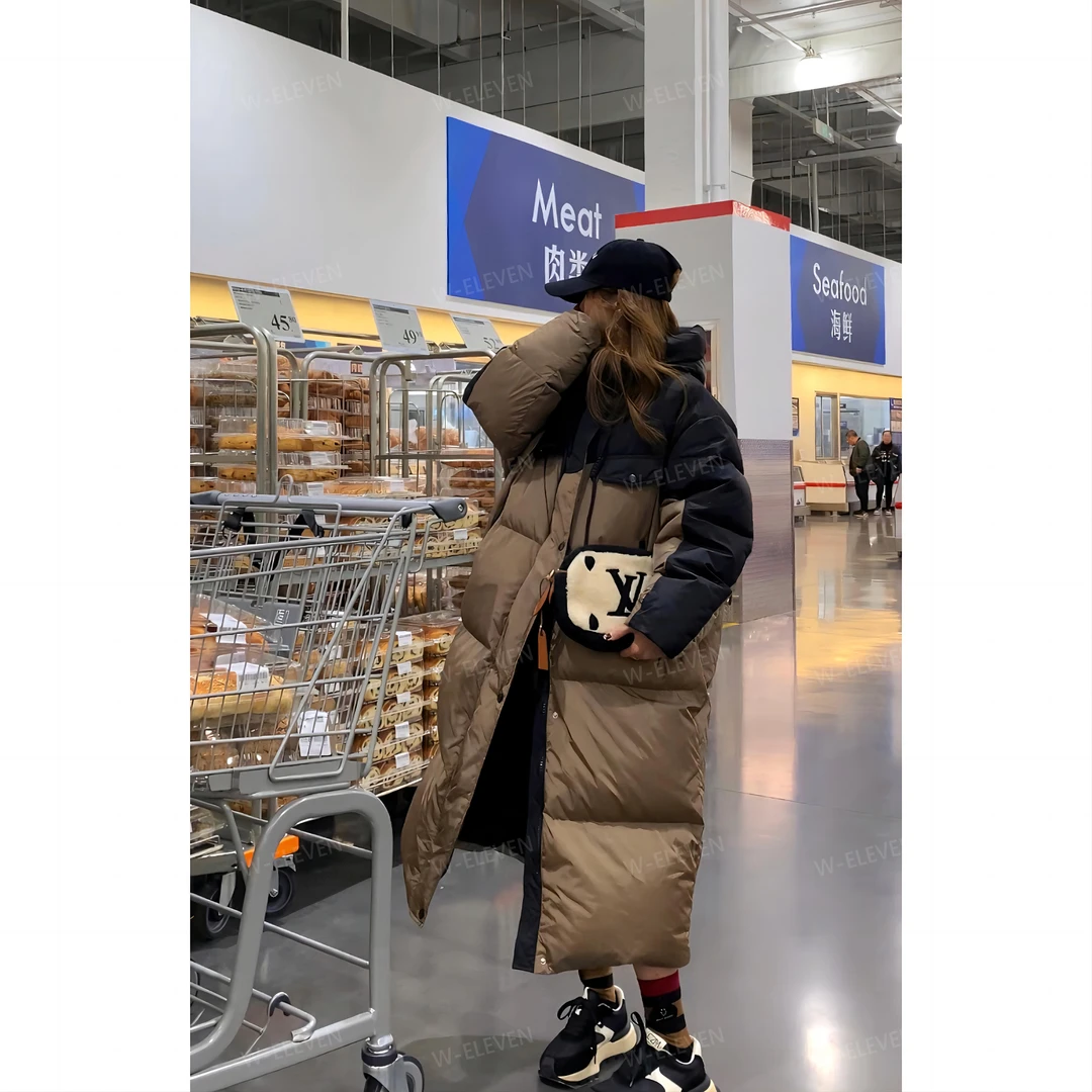 SHAOE清仓专场【6337】羽绒服轻奢高端设计感外套长款羽绒服6337