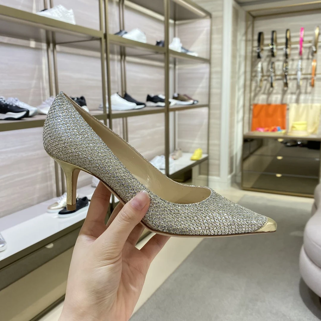 全新未使用 JIMMY CHOO/吉米周 /周仰杰/XIAOYU/高跟鞋/公价5250