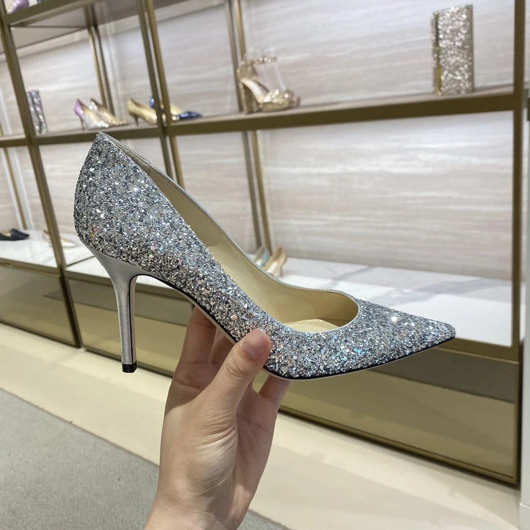 全新未使用 JIMMY CHOO/吉米周 /周仰杰/XIAOYU/高跟鞋/公价6250