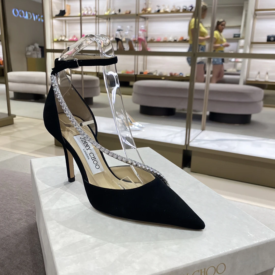 全新未使用 JIMMY CHOO/吉米周 /周仰杰/XIAOYU/高跟鞋/公价9500