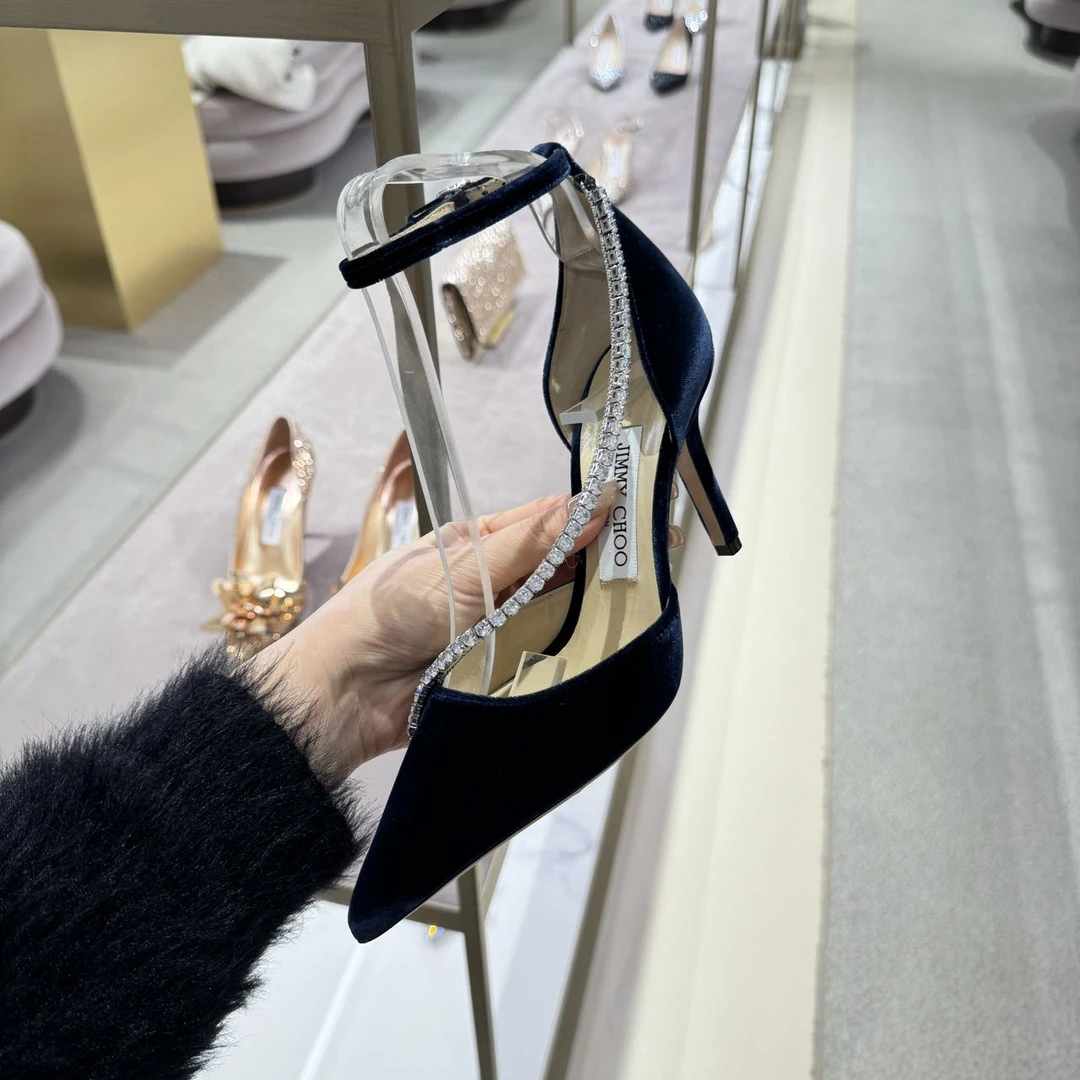 全新未使用 JIMMY CHOO/吉米周 /周仰杰/XIAOYU/高跟鞋/公价9500