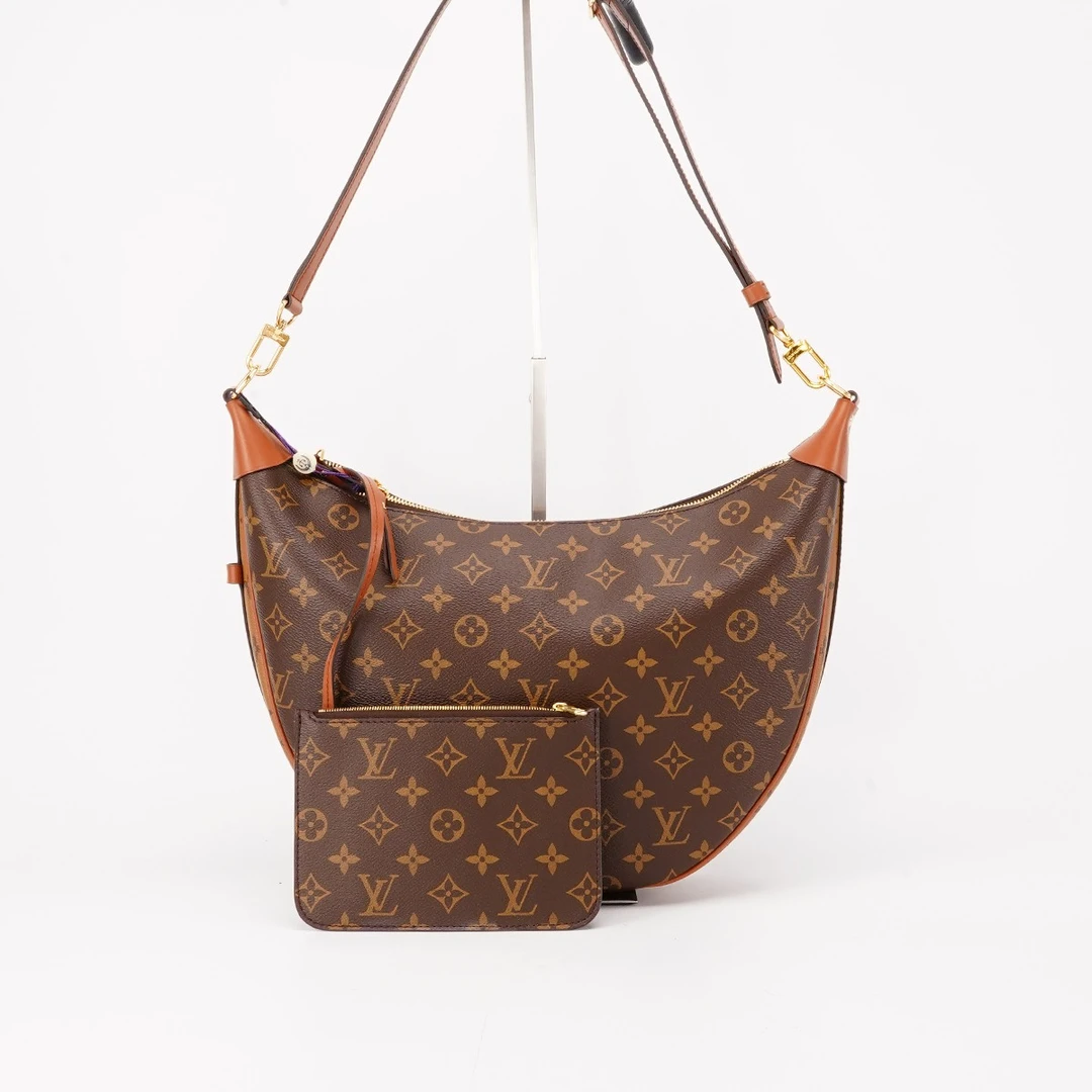 95新 LouisVuitton/路易威登 loop hobo包/BG23003137