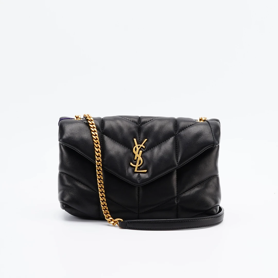95新 YSL/圣罗兰 puffer mini链条包/BG23008201