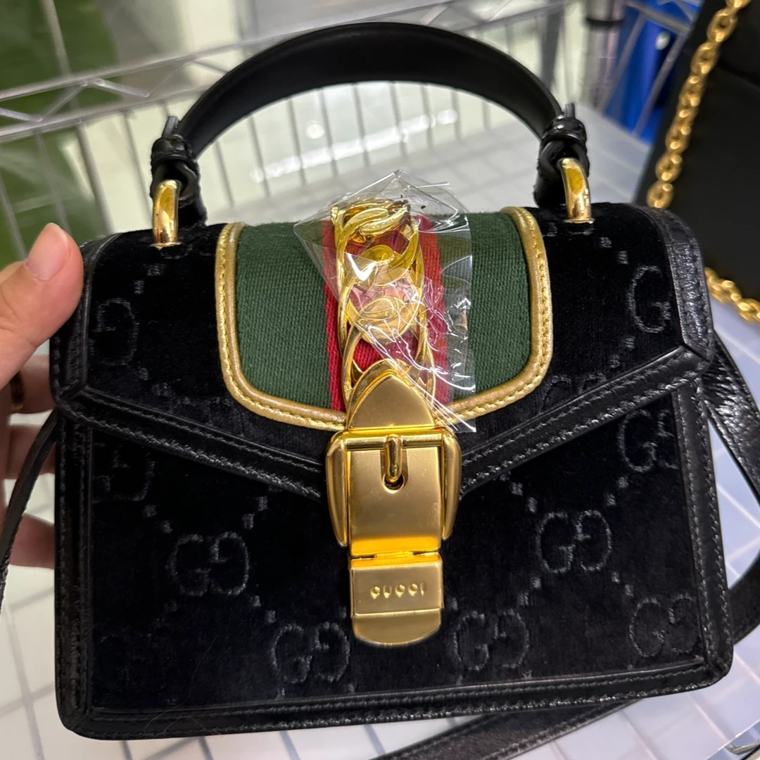 95新 GUCCI/古驰 塞尔维亚手提小号/TS024920