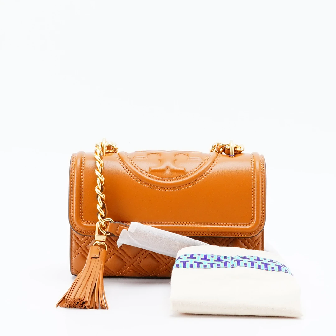 99新 TORY BURCH/汤丽柏琦 【一口价】Fleming小号链条包BG23007927