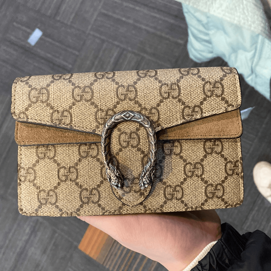 95新  GUCCI 酒神拼色 / b15