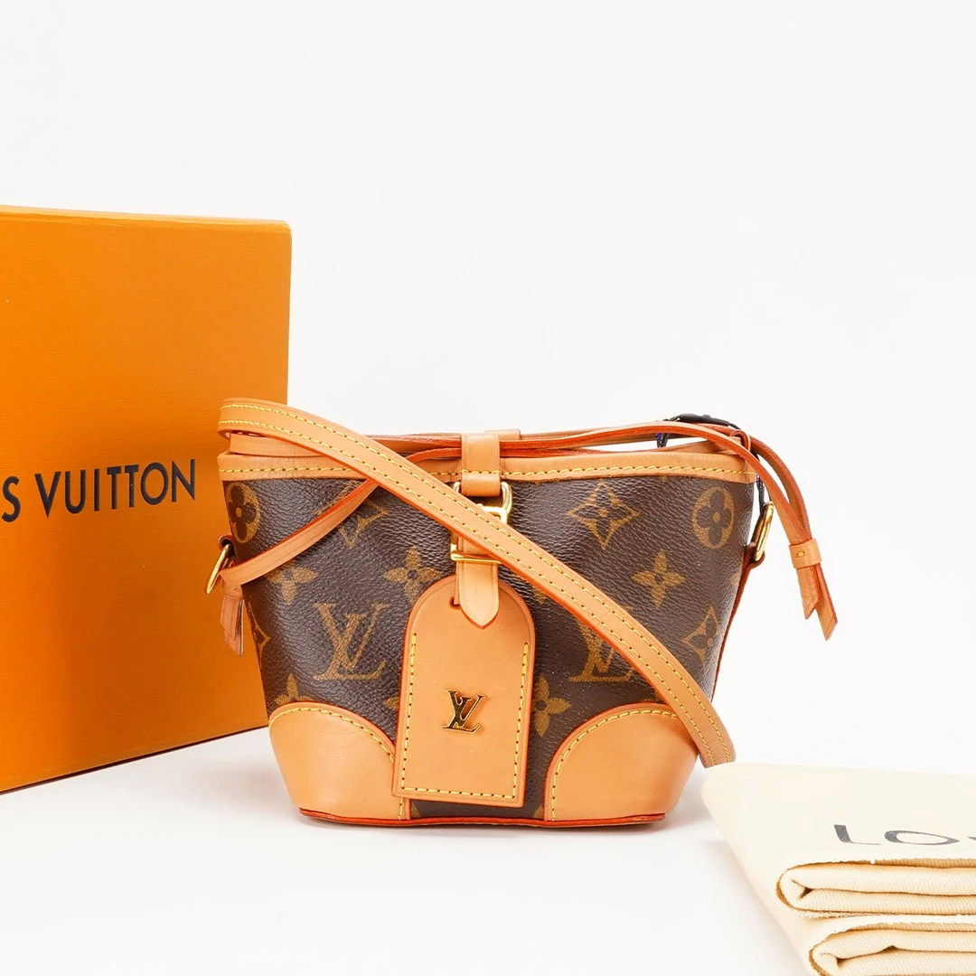 95新 LouisVuitton/路易威登 【桔夕静文】烧麦包老花/TS014206