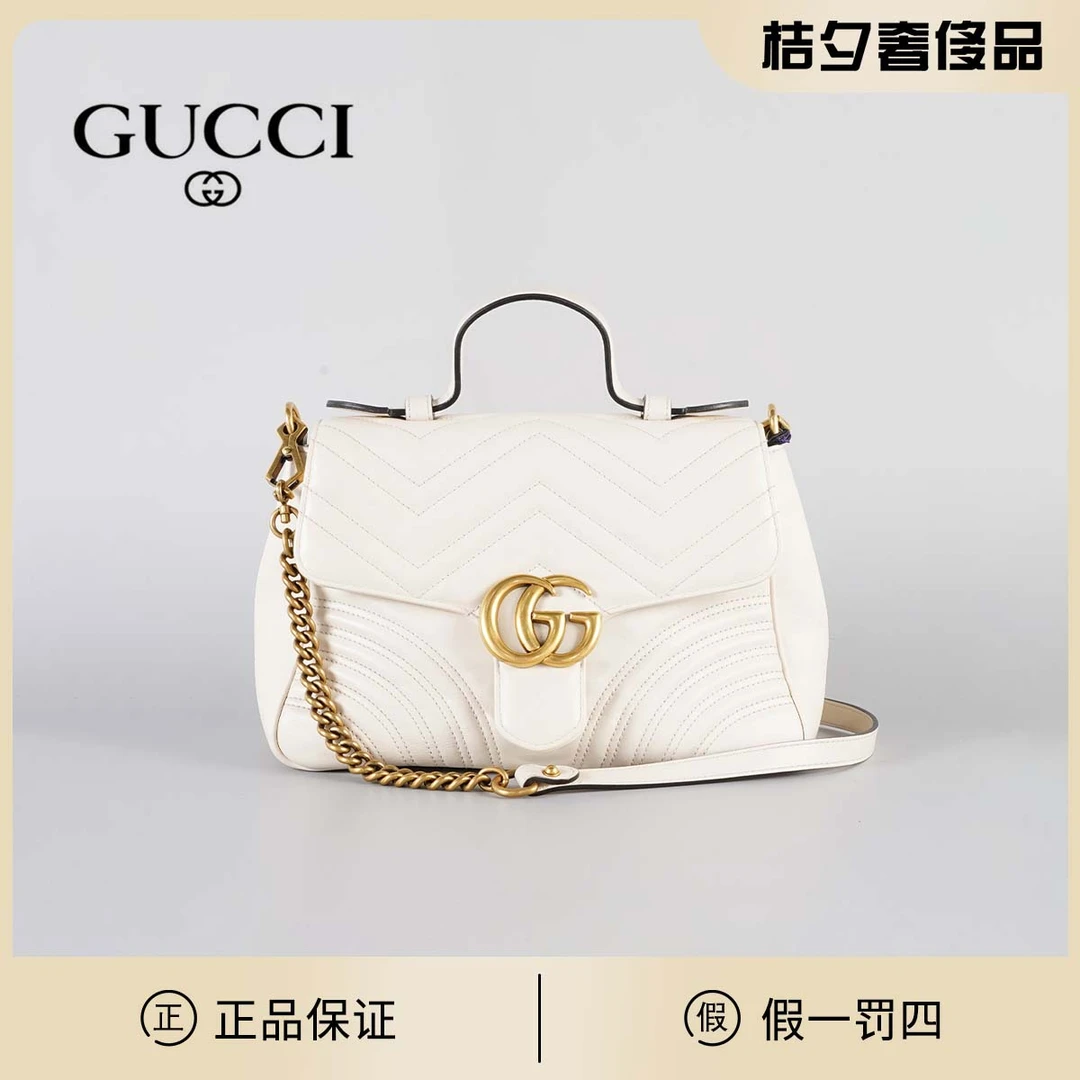 95新 GUCCI/古驰 Gucci马蒙手提中号包/BG22011272