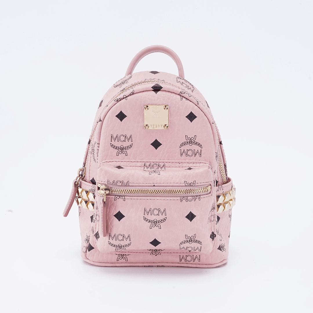 99新    MCM 双肩包mini粉色/BG22007497