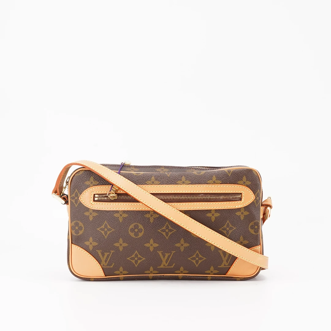 95新 LouisVuitton/路易威登 【桔夕静文】中古开口笑相机/换配皮
