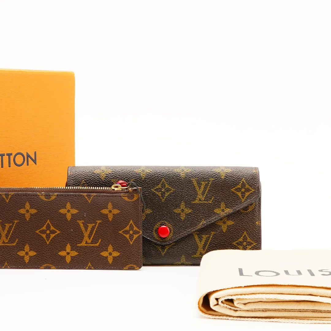 95新 LouisVuitton/路易威登 红豆豆钱包二合一/BG23008178