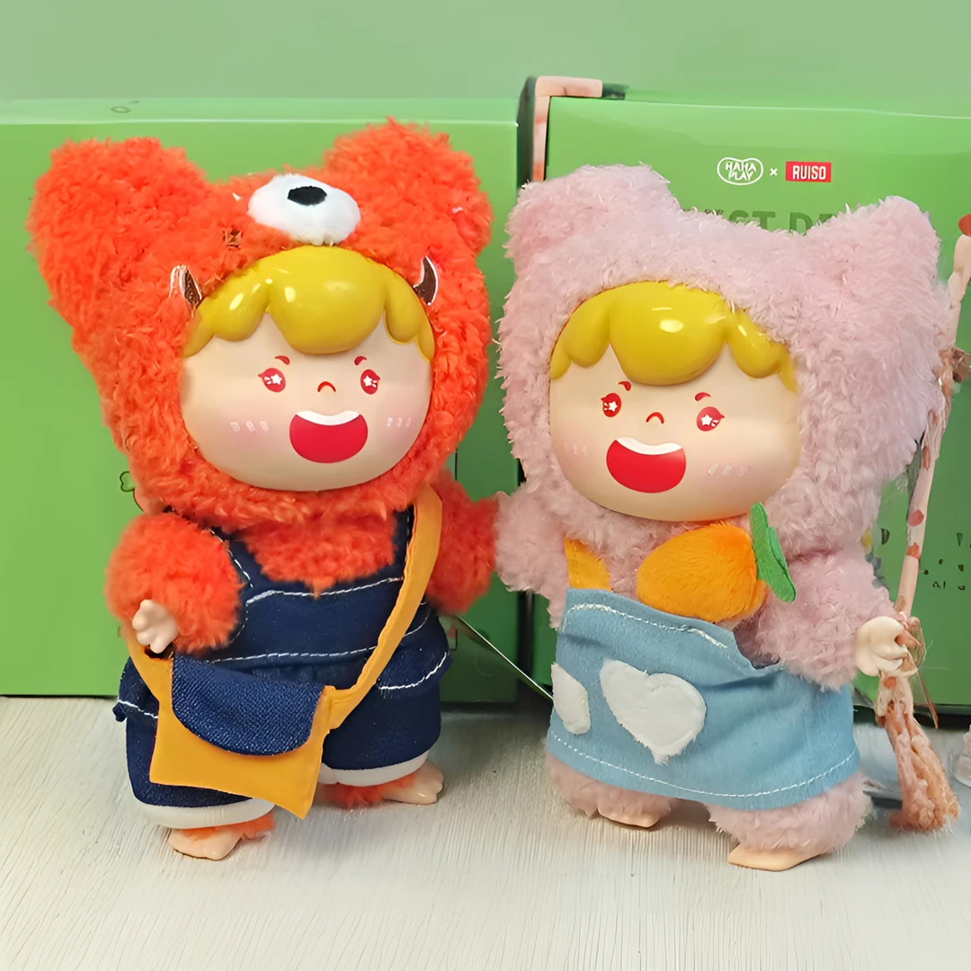 【小猫日记专属浮浮】正品毛绒胶脸搪胶玩偶