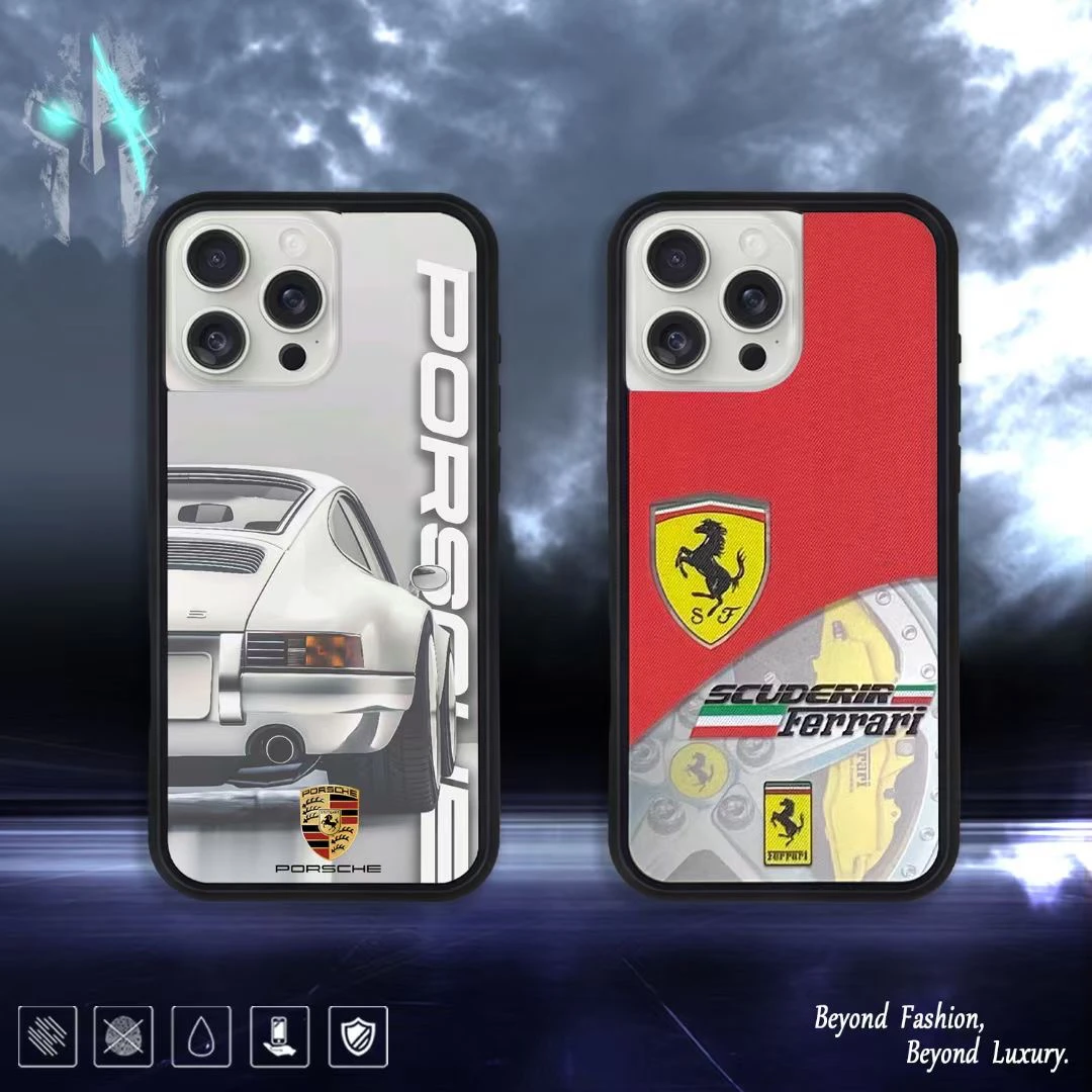 车车标高端潮酷个性苹果手机壳 适用iPhone12/13/14/15/16promax