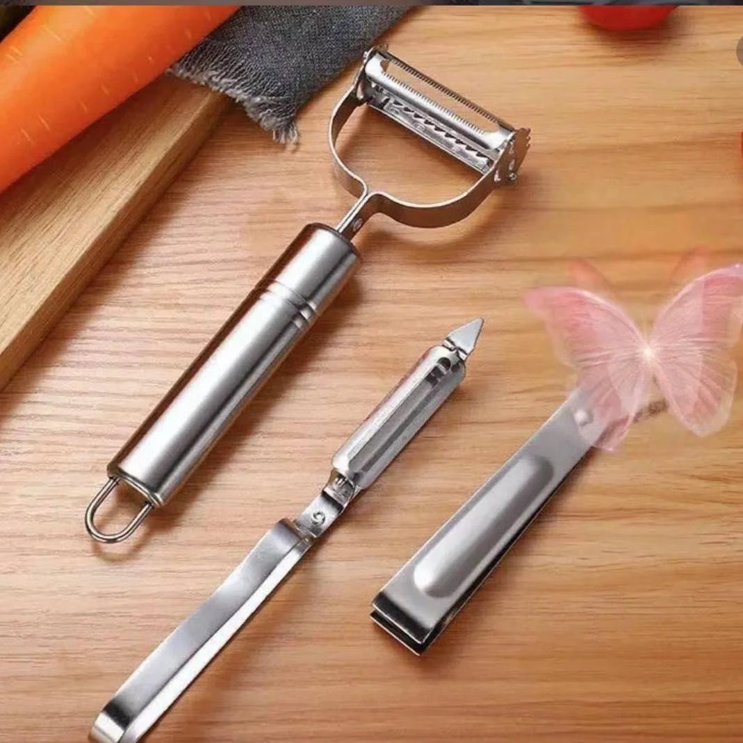 削皮器三件套削皮刀刮皮刀刨丝器厨房多功能家用土豆苹果去皮瓜刨