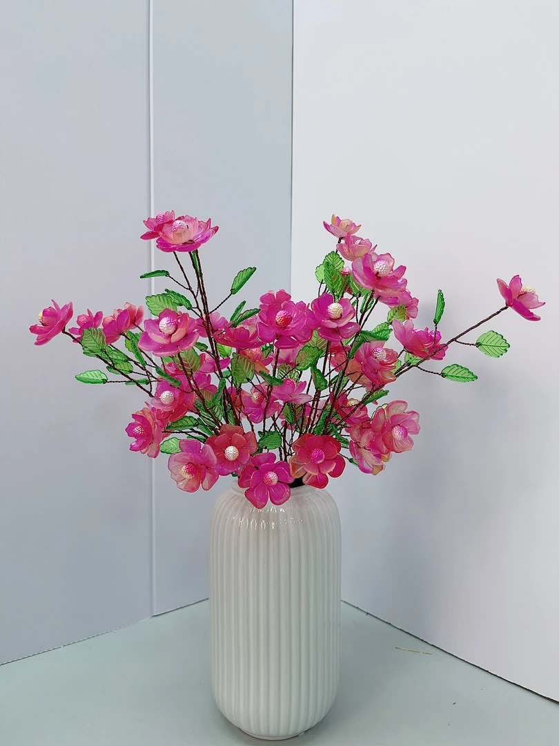 新款牡丹花手工diy制作材料包