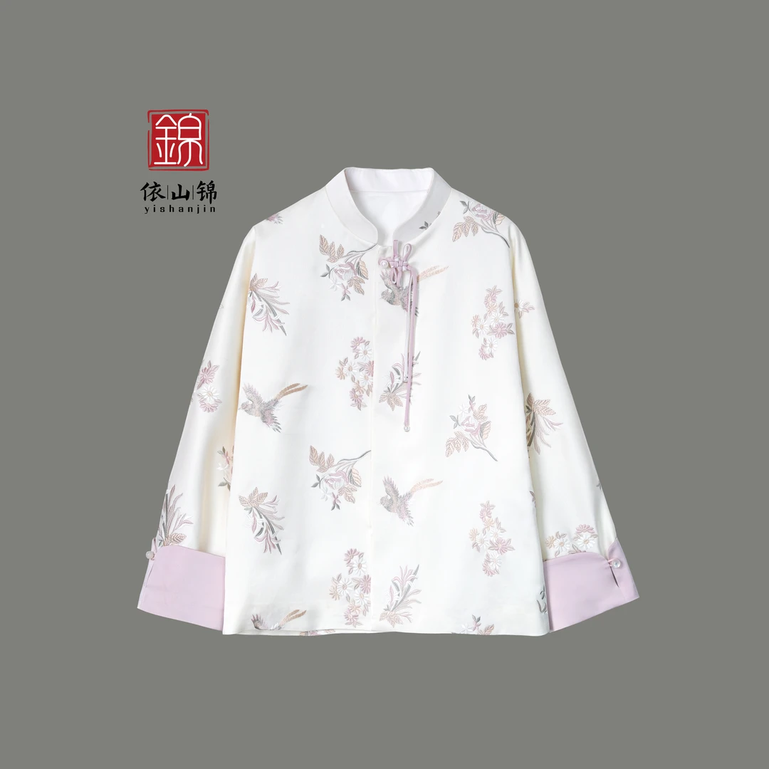 献瑞立领中国风日常新中式上衣· 24W0111