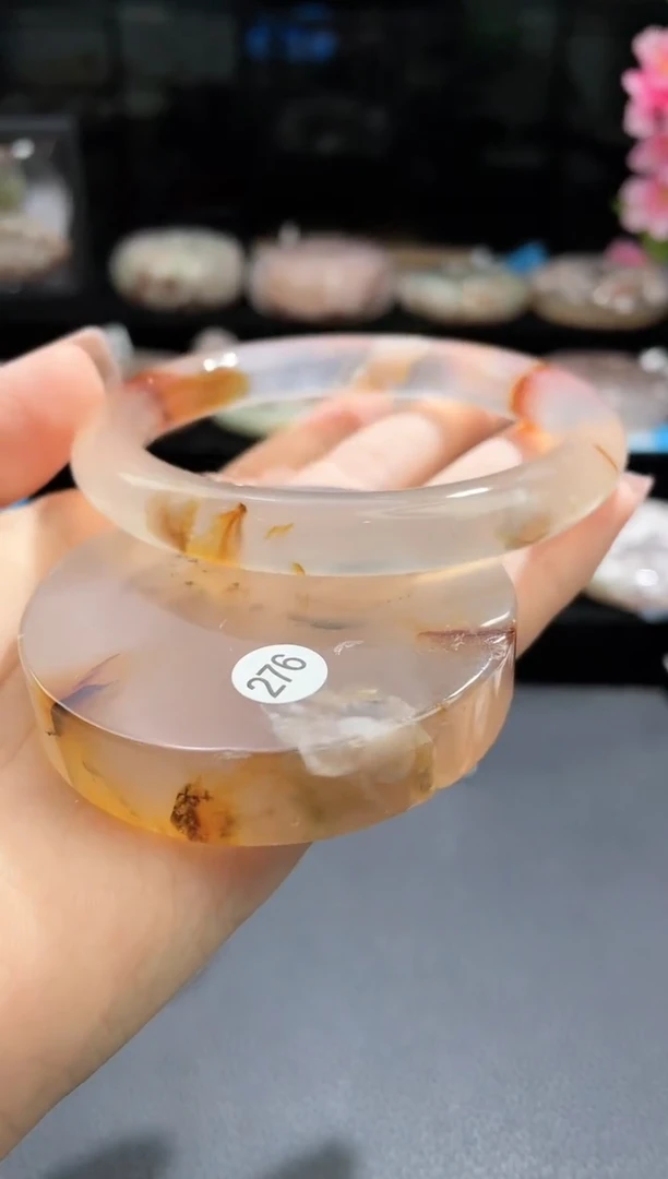 【闪购商品】石英质玉手镯未镶嵌60/276