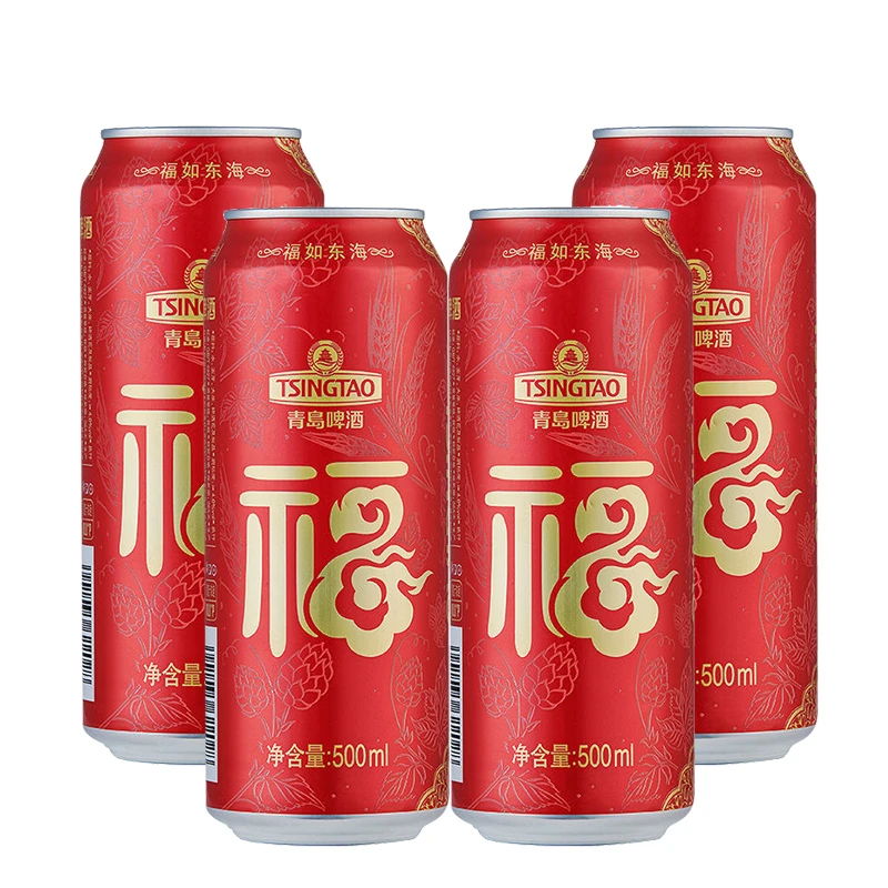青岛福禧罐500ml*4罐