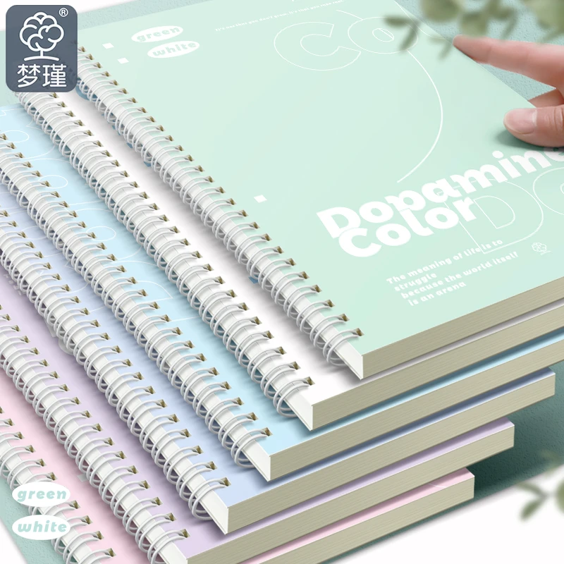 极简主义A5笔记本子简约ins初高中大学考研专用记事本高颜值加厚